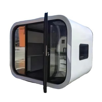 Hotel Indoor Apple Cabin Office Pod Tuin Office Containerhuis met licht stalen structuur frame