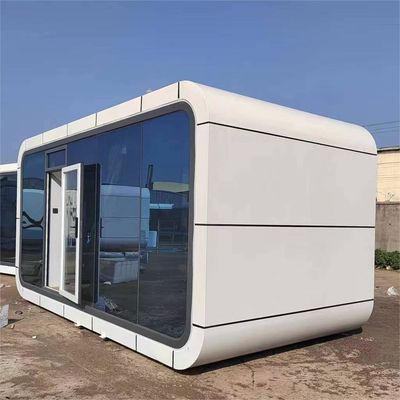 Hotel Indoor Apple Cabin Office Pod Tuin Office Containerhuis met licht stalen structuur frame