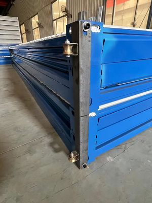 Behoorlijk 20ft vouwbaar containerhuis voor mobiele kantoren en vouwbare pakhuizen