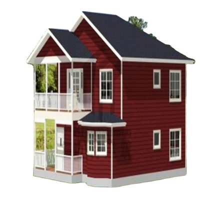 Lichte stalen structuur Stalen sandwich board prefab huis voor moderne villa's