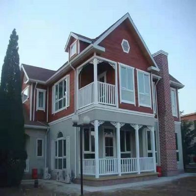 Lichte stalen structuur Stalen sandwich board prefab huis voor moderne villa's