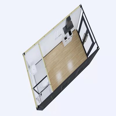 18 mm MGO Plankvloer Prefab Flat Pack Container House voor Home Office Efficiency