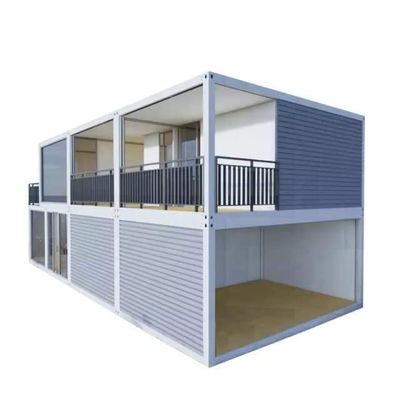 18 mm MGO Plankvloer Prefab Flat Pack Container House voor Home Office Efficiency