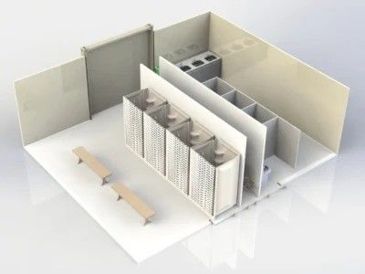 Sandwichpaneel vouwcontainerhuis voor op maat gemaakte kleurenworkshop