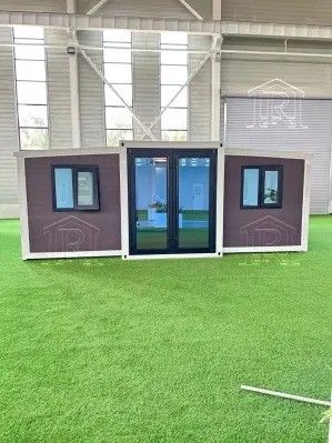 Sandwichpaneel vouwcontainerhuis voor op maat gemaakte kleurenworkshop