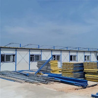 Modern kantoor 4 slaapkamers Luxe Kt prefab huizen met PVC schuifvenster