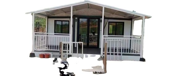Voorgefabriceerd 20ft vouwbaar huis uitbreidbare container huis werkplaats magazijn kantoor
