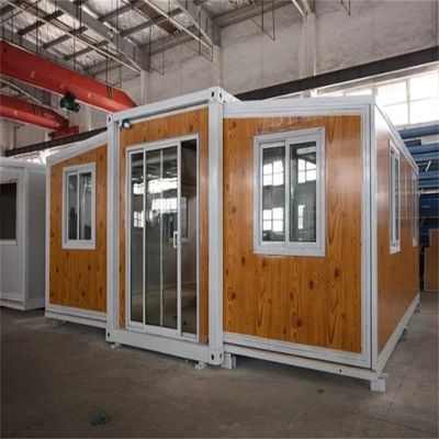 Stalen deur mobiele wooncontainer huis voor op maat gemaakte prefab uitbreidbaar