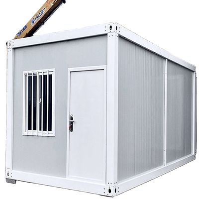 Steel Booth Prefab Draagbare Mobiele 20ft 40ft Modulaire Huizen Containerhuis