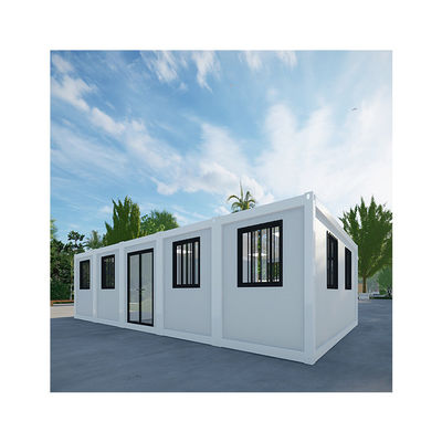 Goedkope prefab container huis voor hotel in wit/grijs/zwart