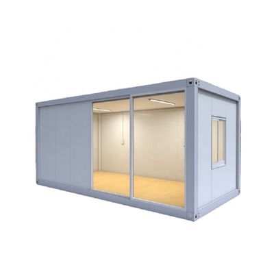 Goedkope prefab container huis voor hotel in wit/grijs/zwart
