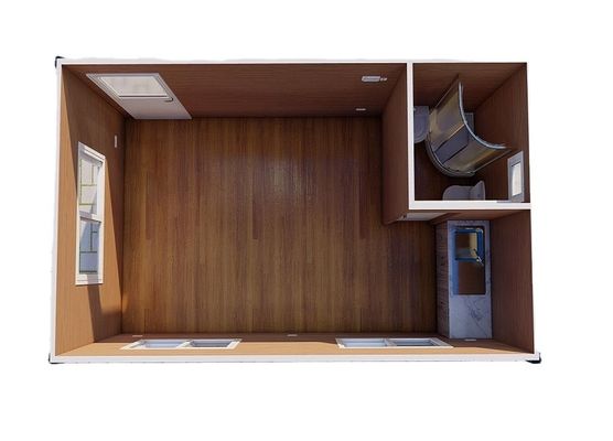 Prefab huizen van REACHTOP Flat Pack Container Huis voor Hotel