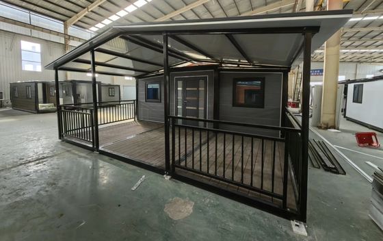 Familiehuis Luxe Uitbreidbare Prefab Container Huis met Beweeglijk en Opvouwbaar Ontwerp