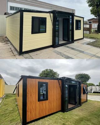 Familiehuis Luxe Uitbreidbare Prefab Container Huis met Beweeglijk en Opvouwbaar Ontwerp