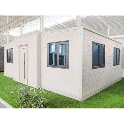 Grote 40ft 20ft luxe uitbreidbare container huis voor moderne woonkamer in Amerika
