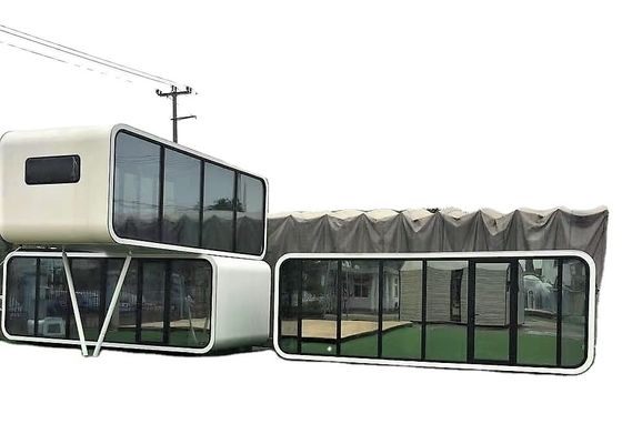 20ft/40ft Modern Design Style Container Kantoorhuis met licht stalen structuur frame