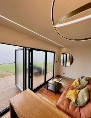 Uitbreidbare prefab Container House Sandwich Panel Constructie voor maatwerk