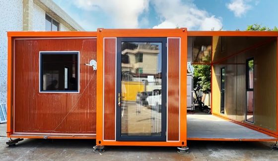 Uitbreidbare prefab Container House Sandwich Panel Constructie voor maatwerk
