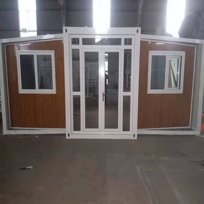 Doppelvleugel vouwkamer geprefabriceerd uitbreidbaar uitbreidbaar containerhuis