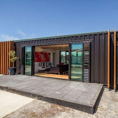 Moderne Easy Assemble Lowes Prefab Home Kits Huis Met PVC Schuifvenster