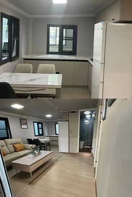 Modern ontwerp Prefab Container Huis voor woonkamer Slaapkamer Keuken Kantoor Garage Verkoop