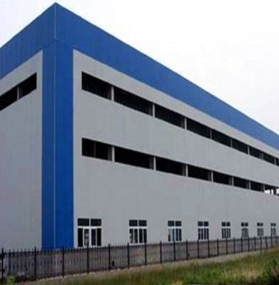 Moderne lichte hangar staalconstructies voor hotels geproduceerd door de productie