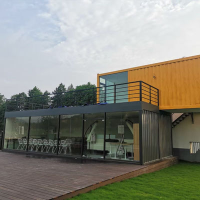 Moderne Easy Assemble Lowes Prefab Home Kits Huis Met PVC Schuifvenster