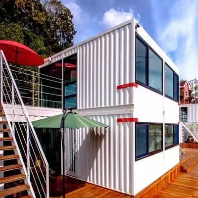 Moderne Easy Assemble Lowes Prefab Home Kits Huis Met PVC Schuifvenster