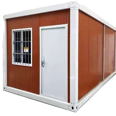 18 mm MGO plankvloer Prefab Mini Containerhuis Voor hotelverblijf