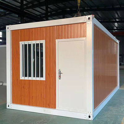 18 mm MGO plankvloer Prefab Mini Containerhuis Voor hotelverblijf