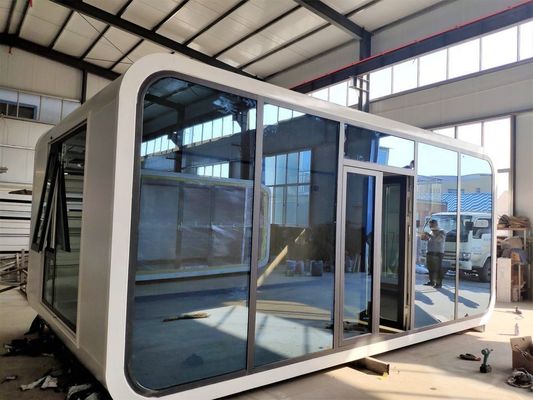 Voordeel van houten verplaatsbaar geprefabriceerd huis snel installeren Smart Apple Container House