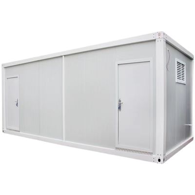 Flat Pack Container Huis-kantoor Prefab Container Met PVC Schuifvenster