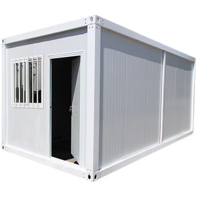 Flat Pack Container Huis-kantoor Prefab Container Met PVC Schuifvenster