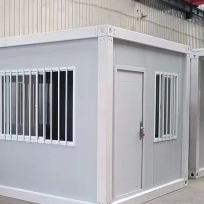 Flat Pack Container Huis-kantoor Prefab Container Met PVC Schuifvenster