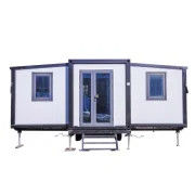 Uitbreidbare villa van licht staal Prefabricated Home For Office Building Container House
