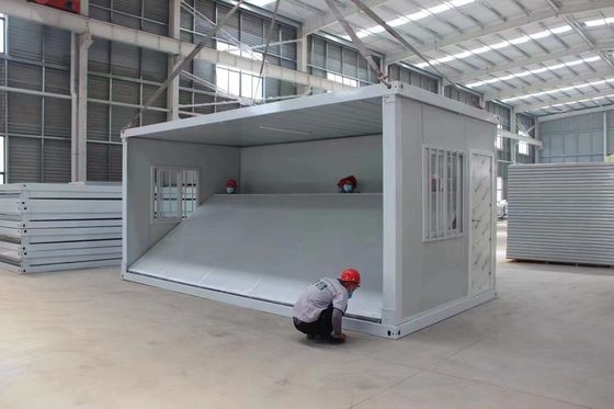 Warehouse Construction Office Containerhuis met praktische stalen structuur