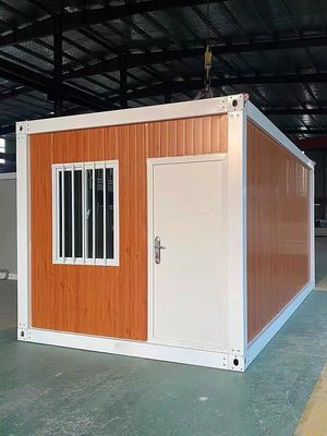 Op maat gemaakte prefab modulaire container huis met PVC schuifvenster