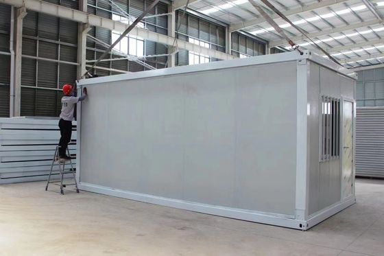 Warehouse Construction Office Containerhuis met praktische stalen structuur