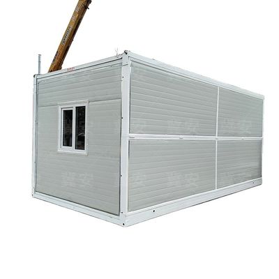 Snel te installeren staalcontainerhuis Huis met aluminium venster staal structuur
