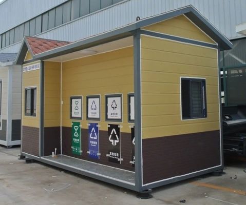 Luxe containerhuis van staal 20ft 40ft prefab modulaire huizen uitbreidbaar