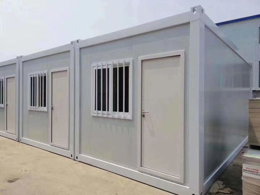 Draagbare kantoorcontainer 20ft of 40ft Modulaire container Mobiele kantoorstructuur