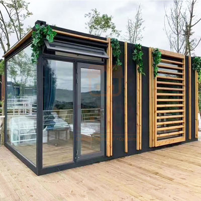 Prefab modulair containerhuis met 18 mm MGO-plankvloer en gegalvaniseerd staalframe