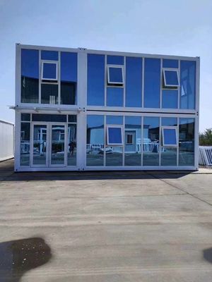 Draagbare kantoorcontainer 20ft of 40ft Modulaire container Mobiele kantoorstructuur