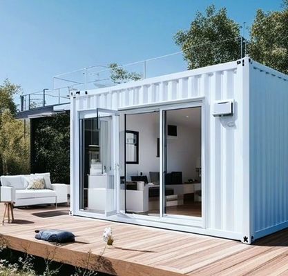 20ft 40ft uitbreidbaar Prefab Homestay Hotel met tuin slaapkamer Container