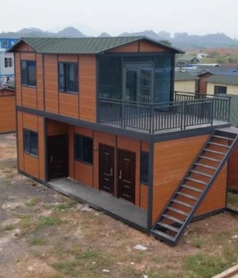 Custom Mobile Living Workshop Container House met Homestay Hotel Tuin