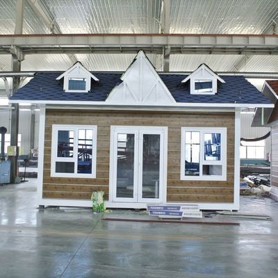 Op maat gemaakte Pre Fab Tiny House Huis met gegalvaniseerd stalen frame