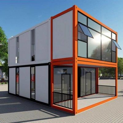 18 mm MGO Board Prefab Container House-oplossing met online ondersteuning