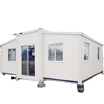 Gepersonaliseerde kleur Dubbelgehard glasruimte Warehouse Prefabricated Modular