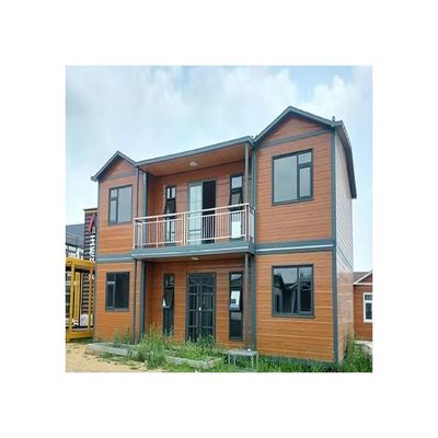 Moderne geprefabriceerde kleine huis sandwich paneel met PVC schuifvenster
