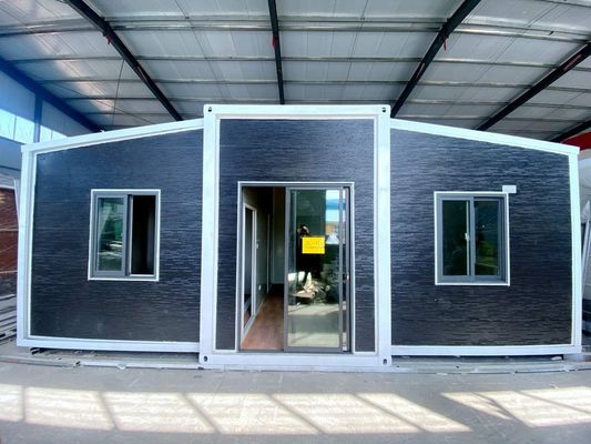 Gepersonaliseerde kleur Dubbelgehard glasruimte Warehouse Prefabricated Modular